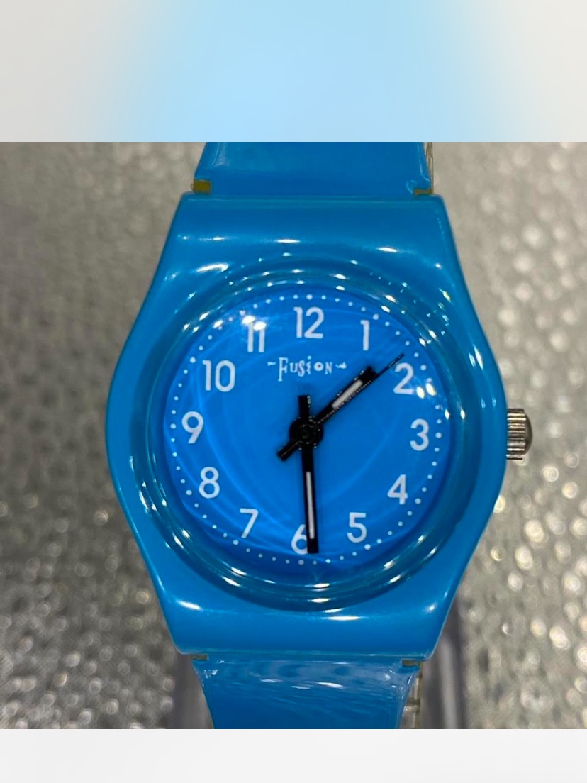*** Fusion ^^^ Turquoise Blue *^* Sports Watch ^^^